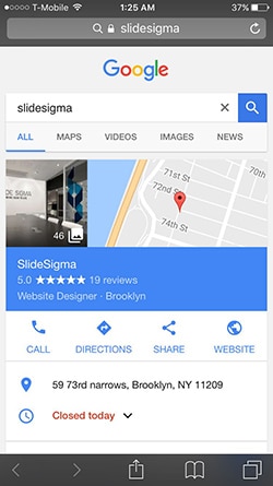 Slidesigma on google